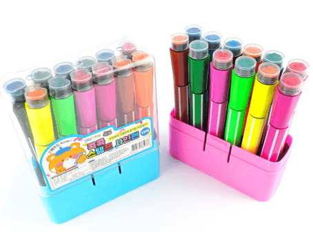 SUN LIVING 스탬프 사인펜 사진입니다.