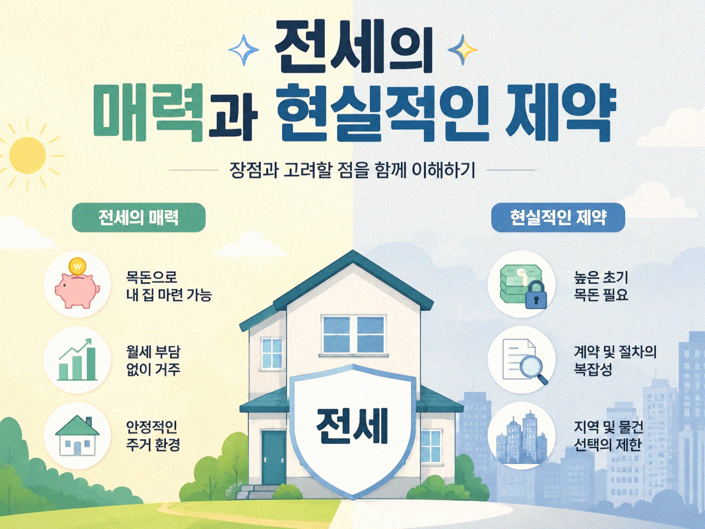 월세와 전세, 지금 무엇을 선택하는 것이 더 나을까요