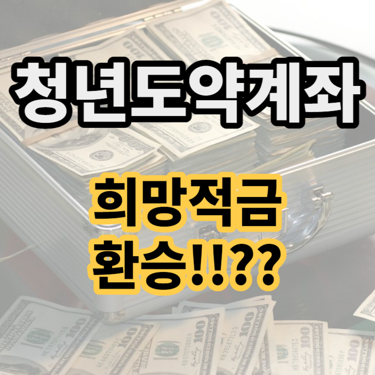 청년도약계좌 가입조건 청년 희망적금
