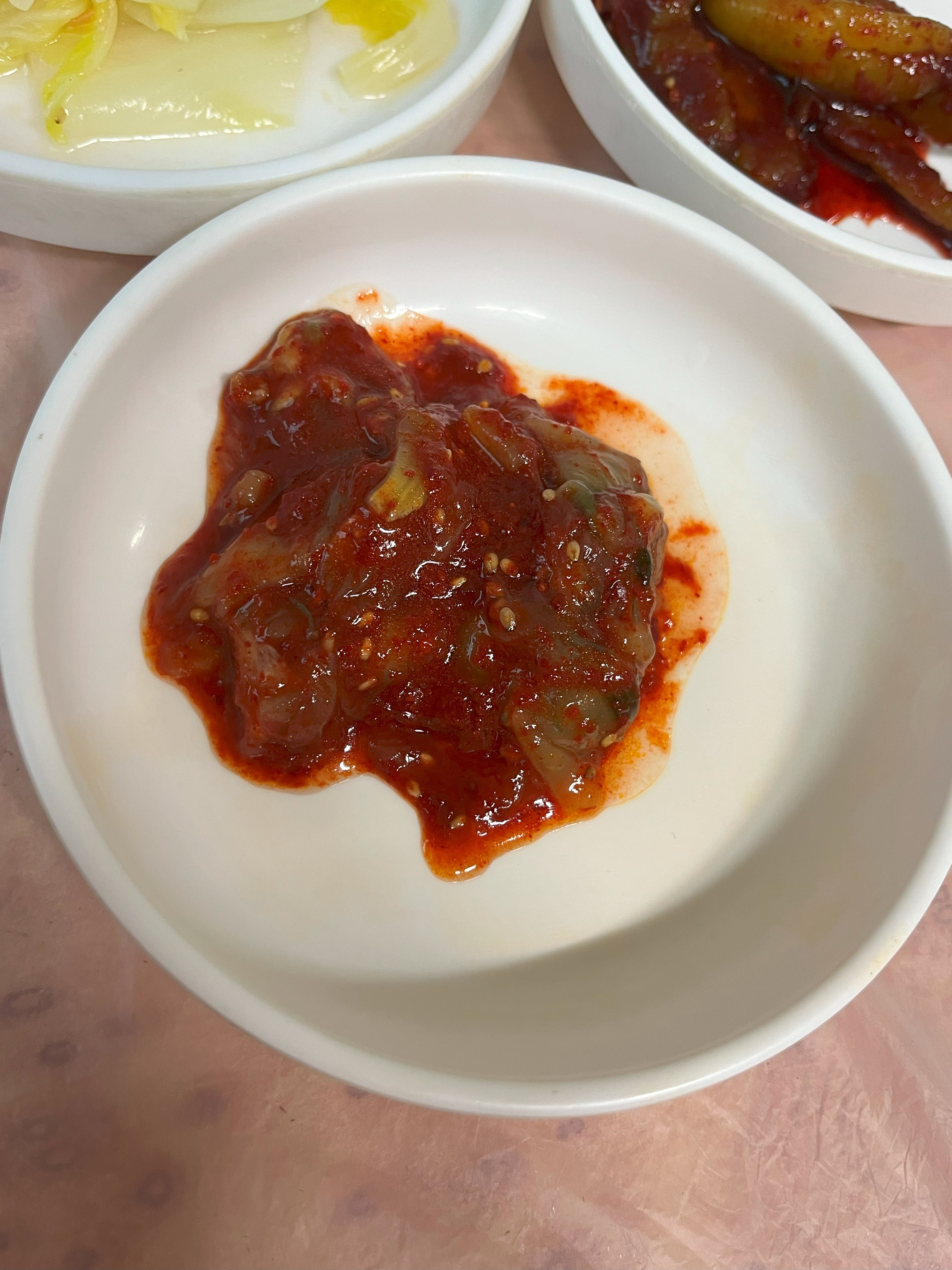 여기서만 먹어 본 백합 젓갈