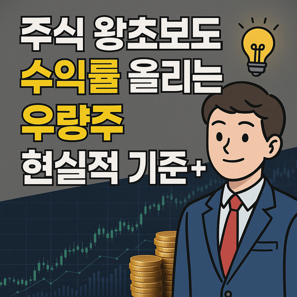 수익률 올리는 우량주 고르는 기준