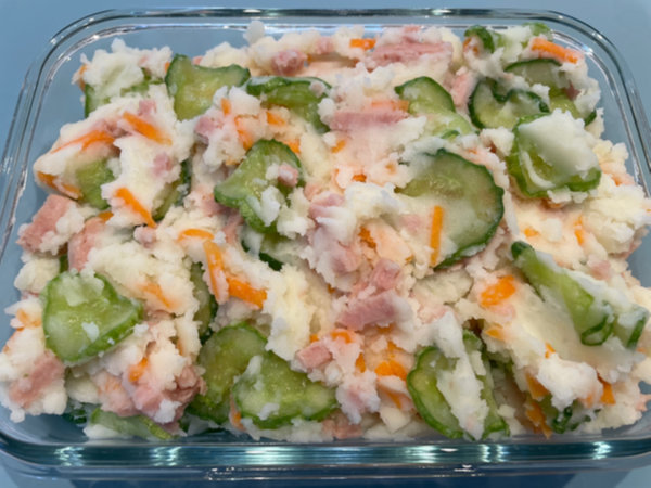 감자샐러드 만들기 완성샷