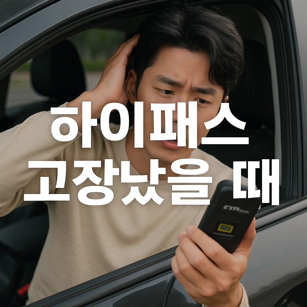 하이패스 고장 증상 확인법