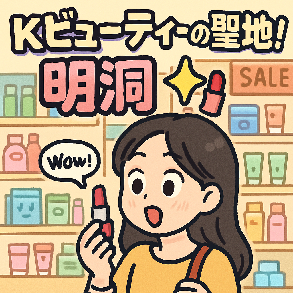Kビューティーの聖地!明洞 ✨💄