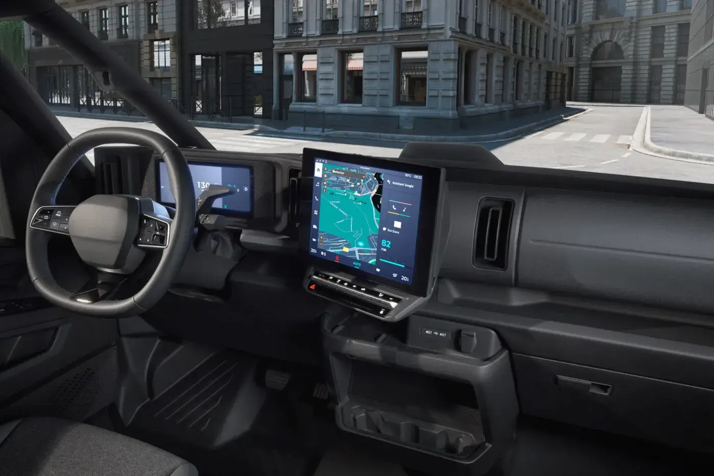 Flexis 전기 밴 내부 이미지