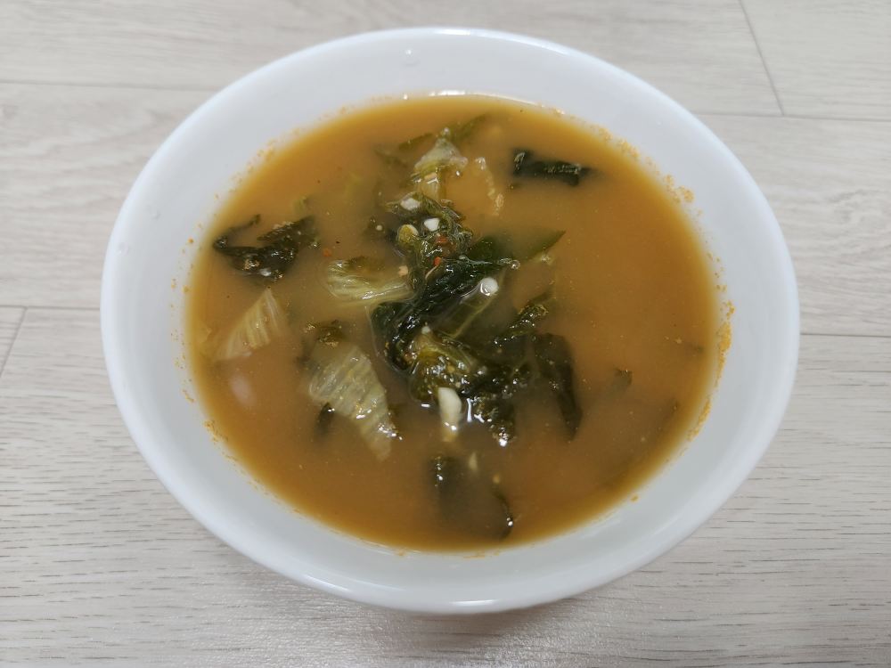 시금치된장국