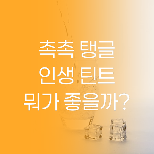 촉촉 탱글! 물틴트부터 젤틴트까지, 