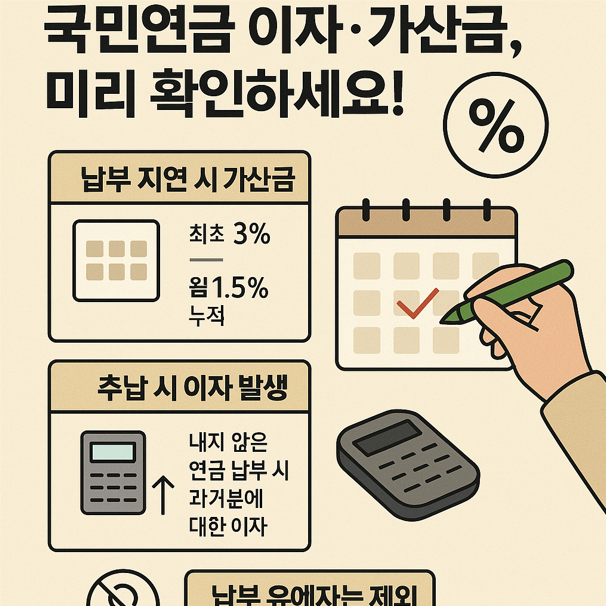 이자 가산금 확인 사진