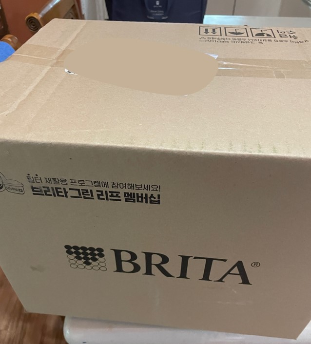 브리타정수기-택배박스