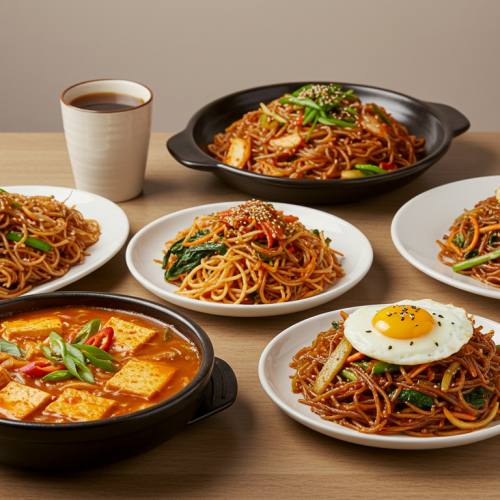 K푸드 대표하는 음식 사진