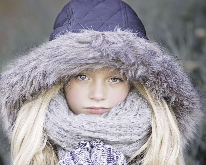 겨울쿨톤 예시 사진