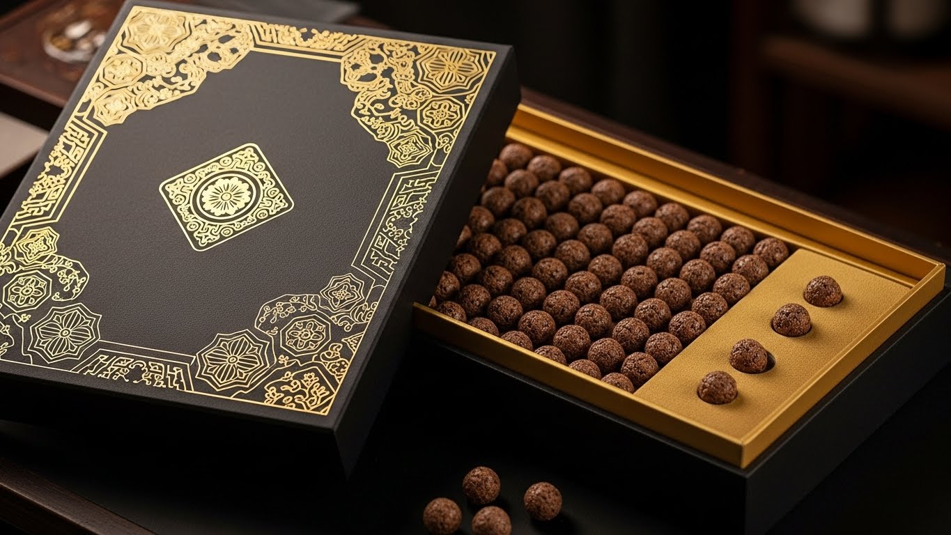 2026 설날 부모님 선물 1위 고급스러운 패키지의 침향환 선물세트