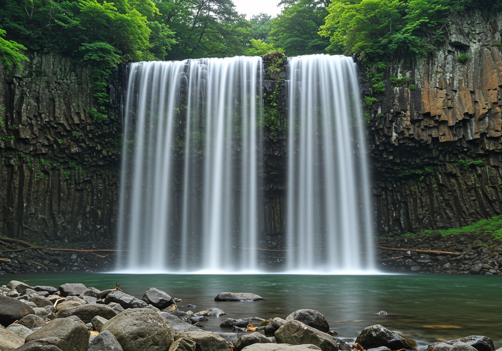 경남울릉도 봉래폭포