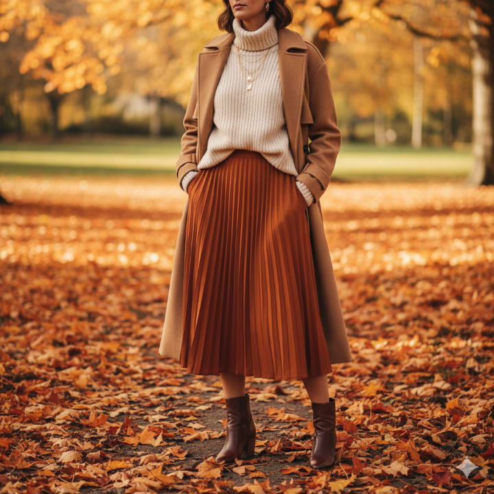 가을 분위기가 느껴지는 신발 코디