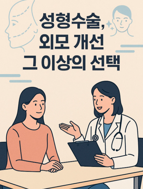 성형수술, 외모 개선 그 이상의 선택 — 심리·사회적 관점에서 바라보기