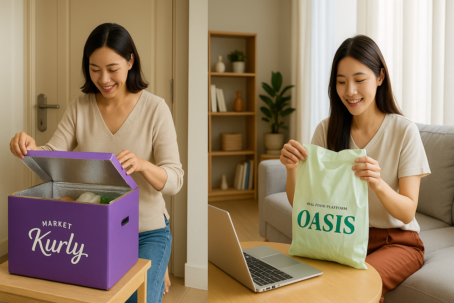 마켓컬리와 오아시스