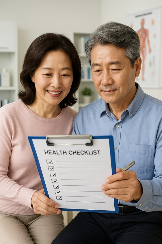 중년 이후 꼭 챙겨야 할 건강 체크리스트