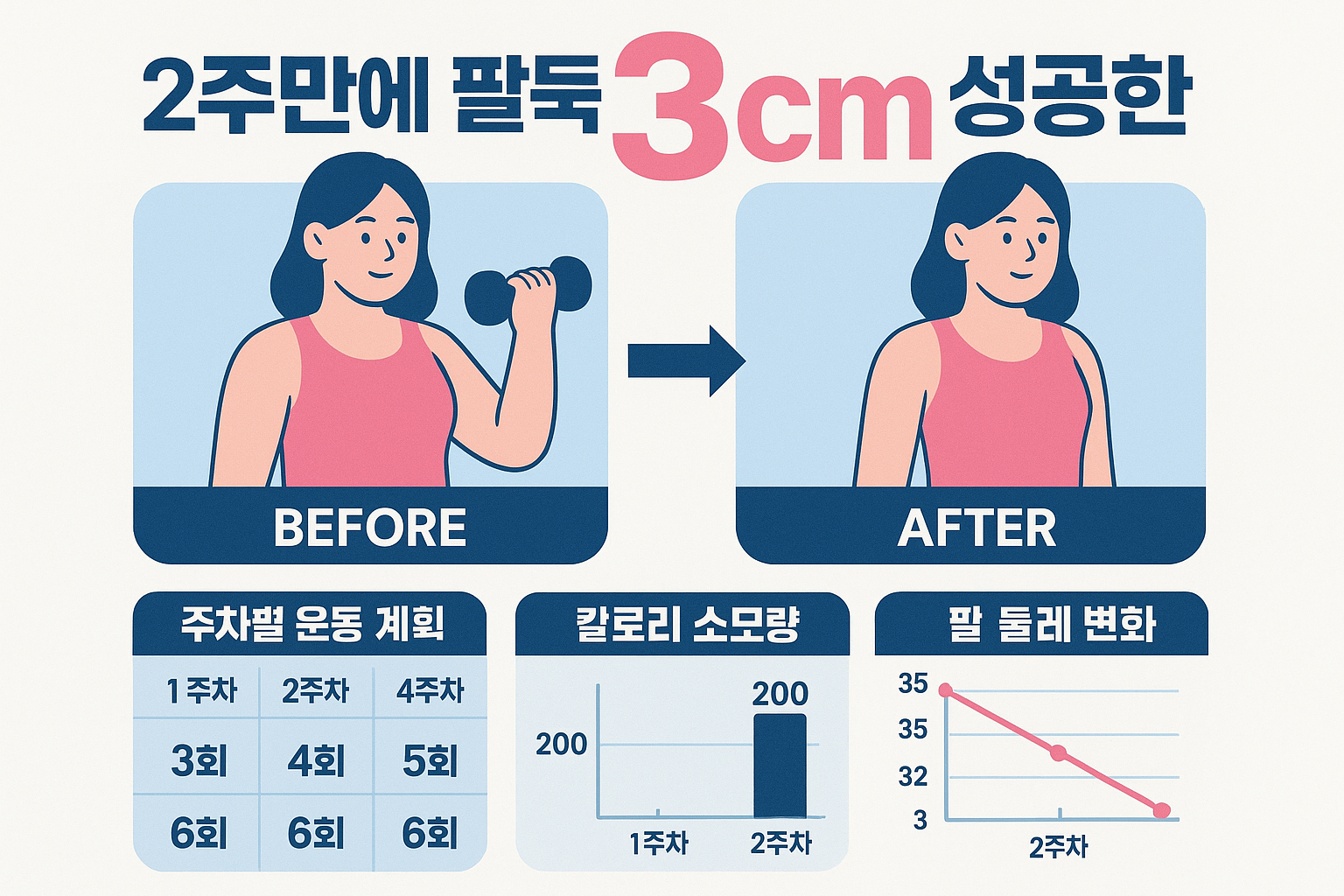 무게조절 덤벨로 팔뚝살 빼기: 2주만에 -3cm 성공한 혁신적 운동법 💪