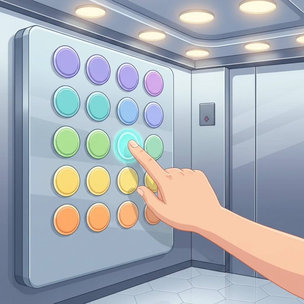 엘리베이터 비상 호출 버튼 설치 높이..