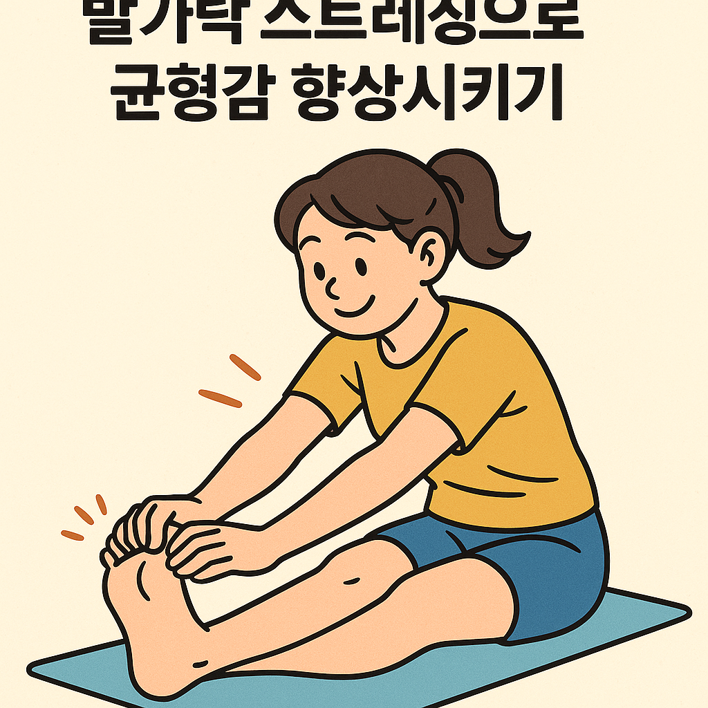 발가락 스트레칭