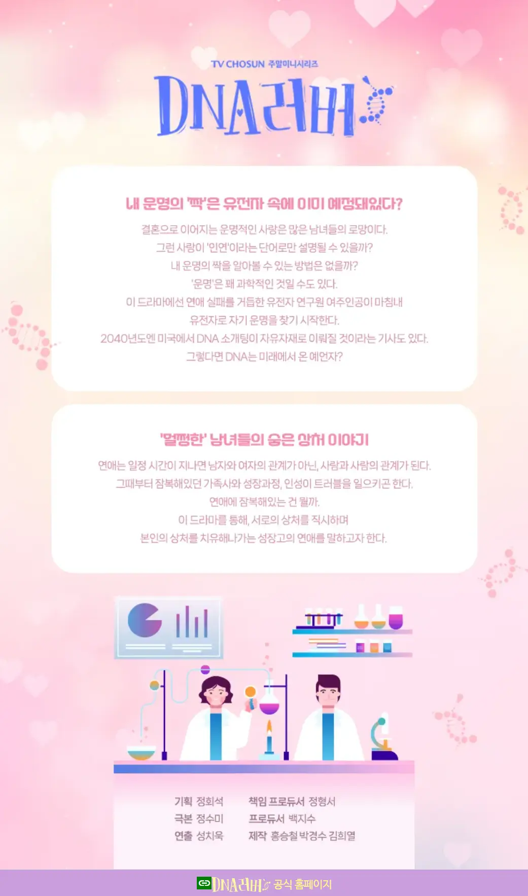 DNA러버 기획의도