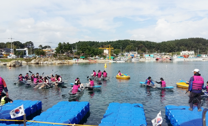 [6시 내고향] 양양 수산어촌체험마을 투명카누 보트 배낚시 요트 체험예약하기
