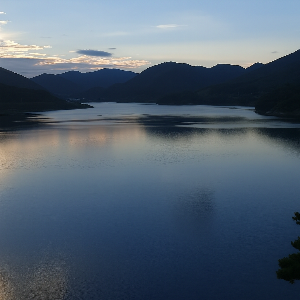 청송 얼음골 출렁다리 모습