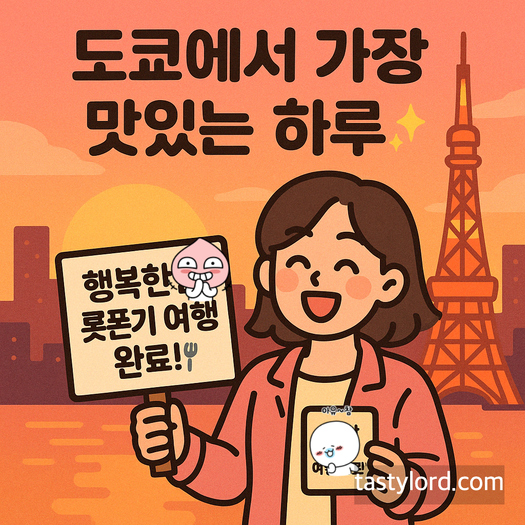 도쿄 롯폰기 미치게 배고플때 더 맛있는 맛집 5