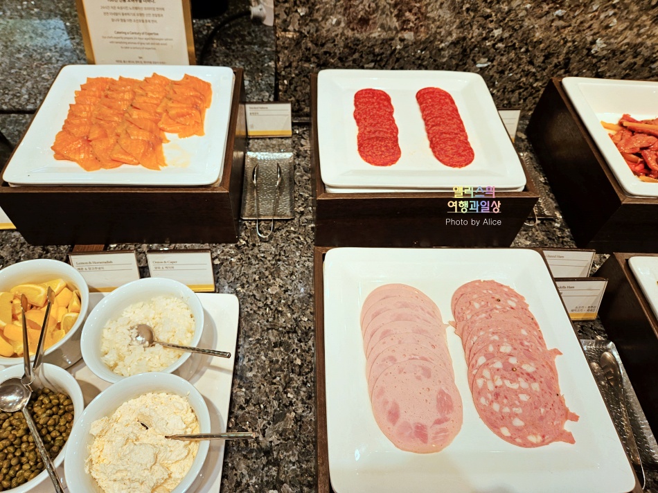 웨스틴 조선 부산 호텔 조식 까밀리아 솔직후기 메뉴, 가격