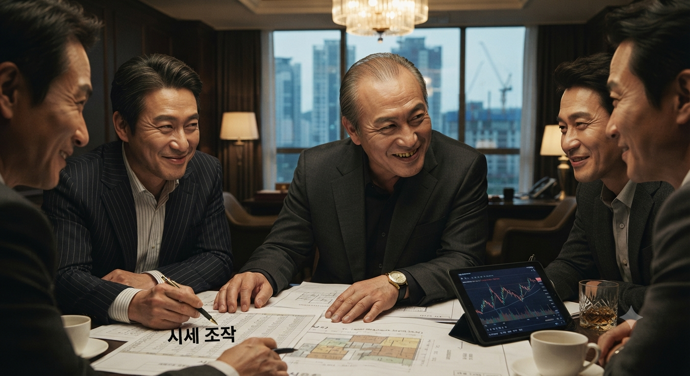 부동산 시세 조작으로 이득을 취하려 하는 범죄자들