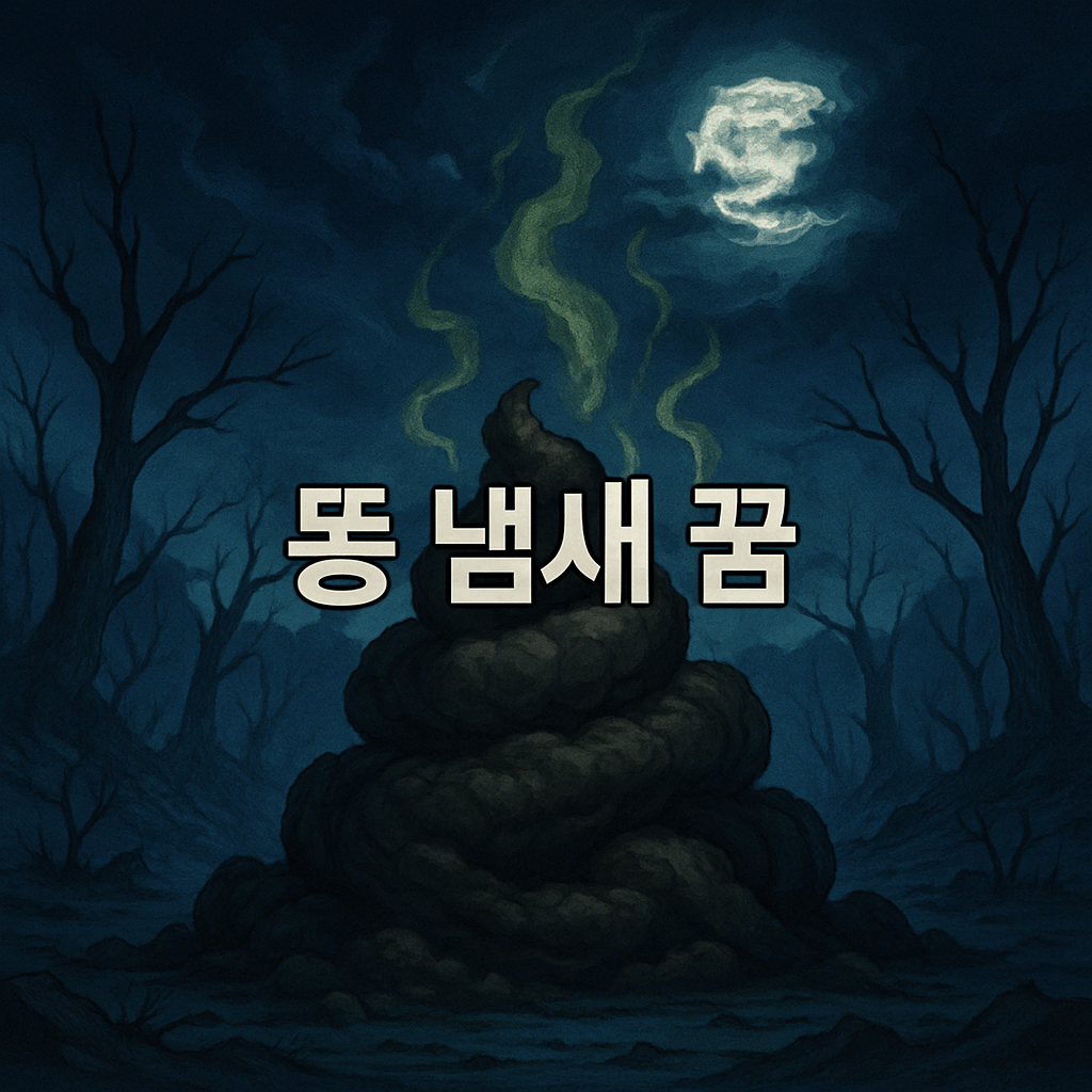 똥 냄새 꿈 해몽