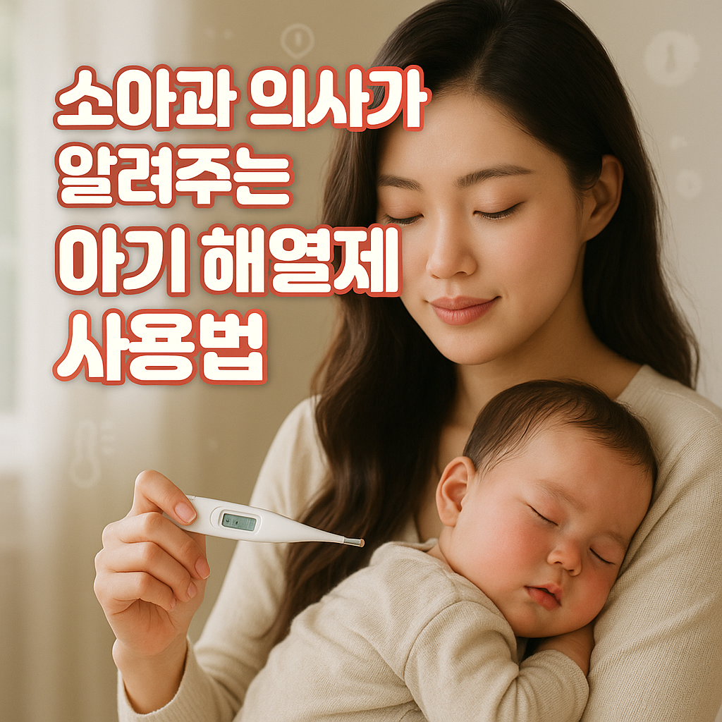 소아과 의사가 알려주는 아기 해열제 사용법