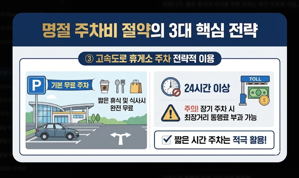 명절 주차비 절약하는 법(2026년, 설 명절, 공영주차장)(+ 통행료 무료)