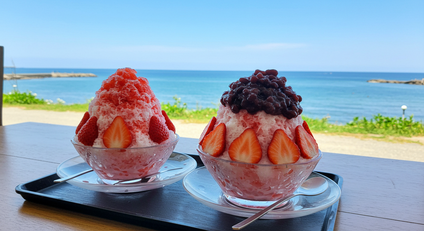 남포동과 광안리의 인생 팥빙수 맛집
