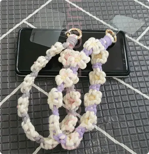 플라워 스트랩, 휴대폰 스트랩