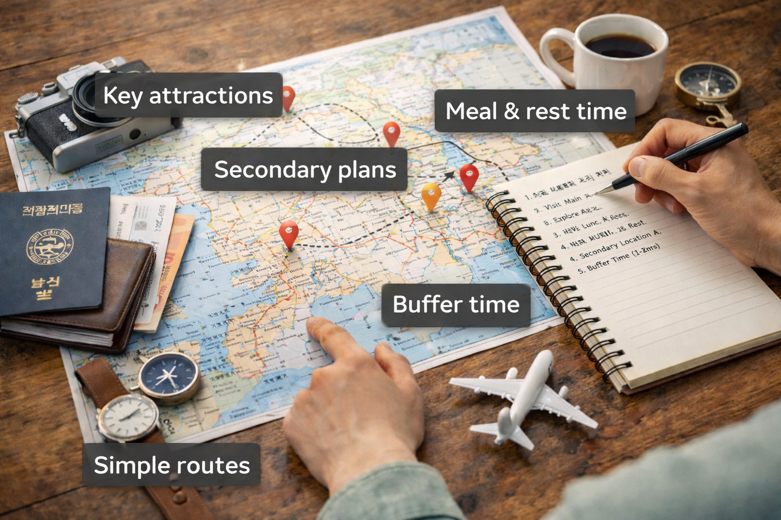 여행 일정 효율적으로 짜는 방법 관련 이미지