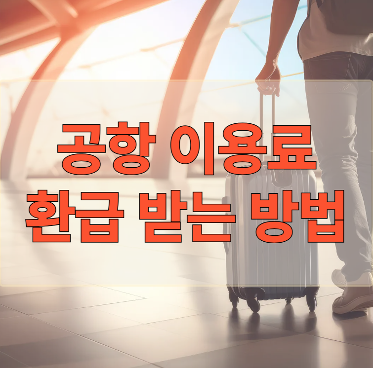 공항-이용료-환급-받는-방법