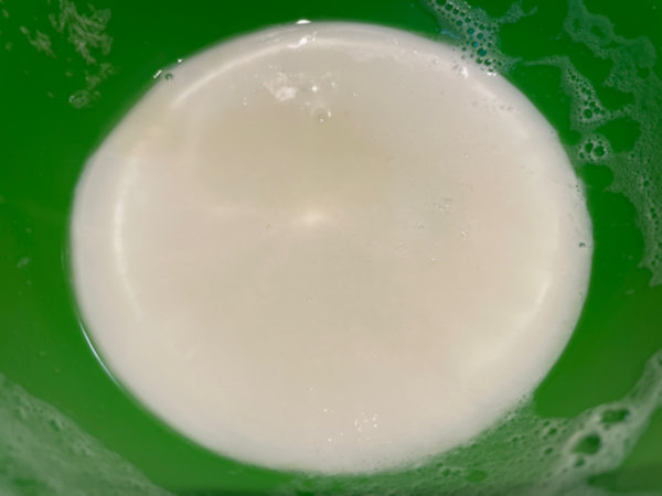 감자전 레시피 - 물은 따라내 버리고, 전분만 남기기