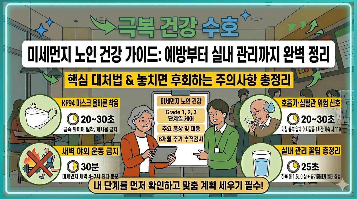 미세먼지 노인 건강