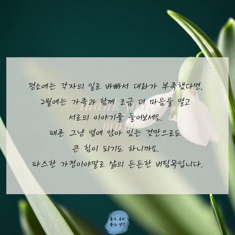 2월 인사말 문구 모음집 이미지 글귀