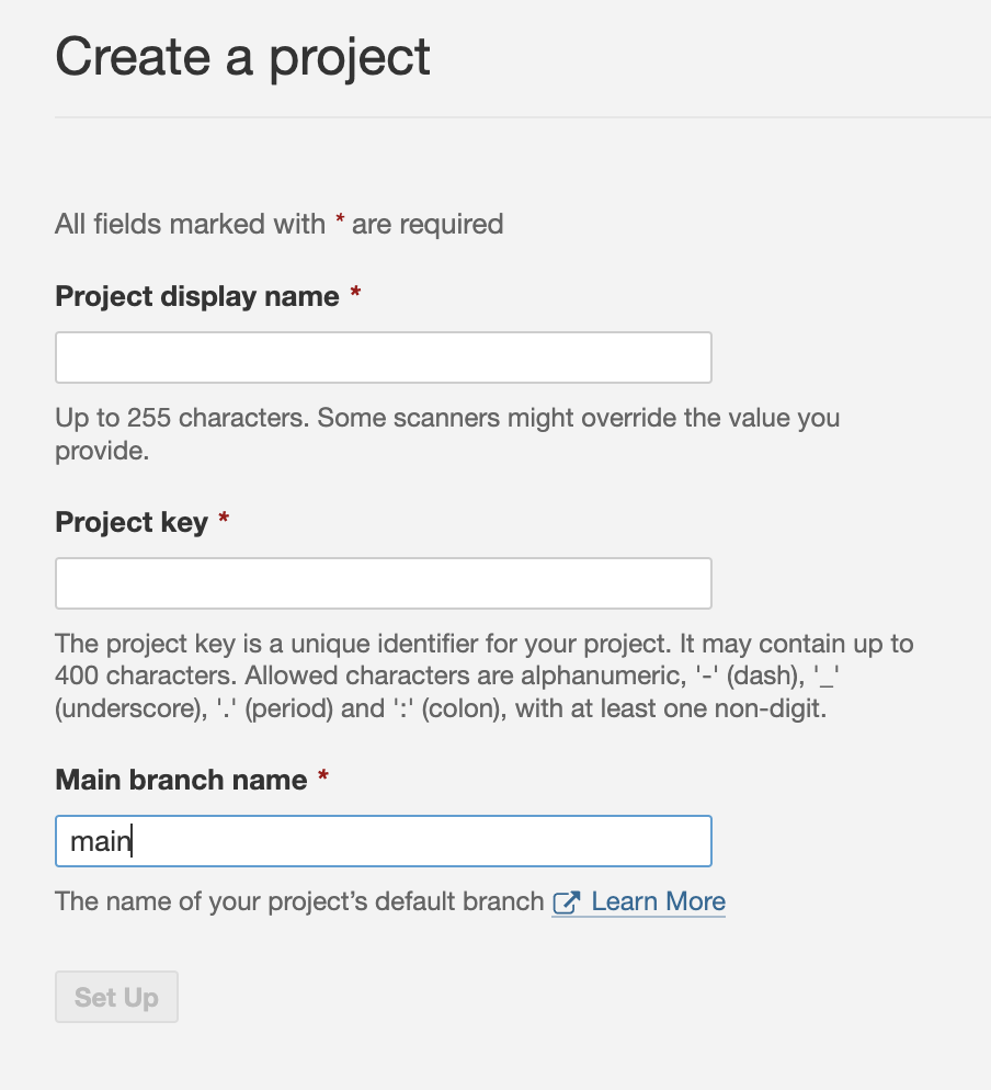 Create a project