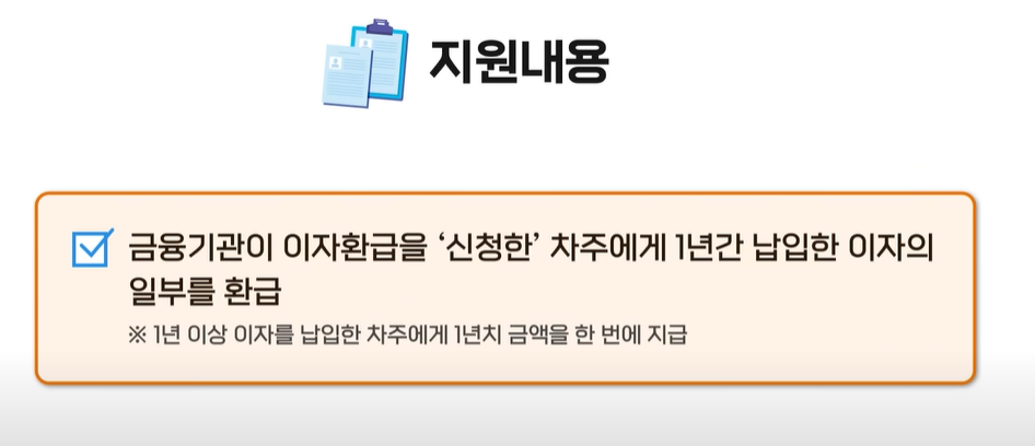 소상공인 이자환급 신청 안내
