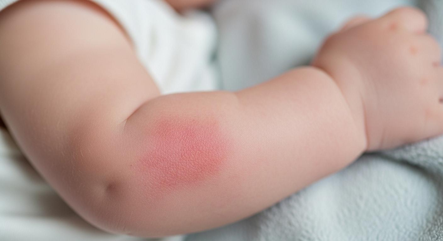 아기 피부염 에스로반