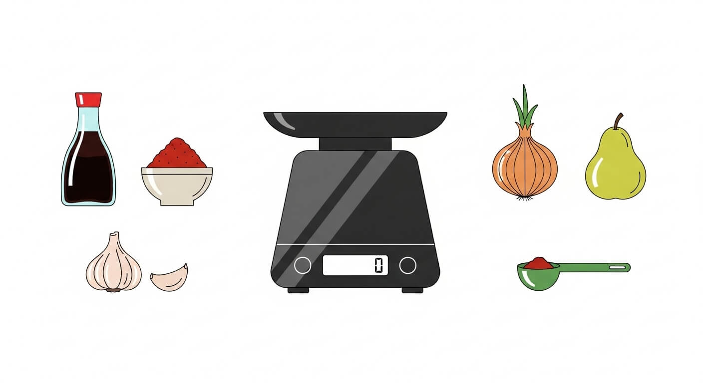 양념비율의 황금 공식