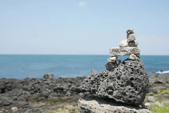 제주도 바닷가