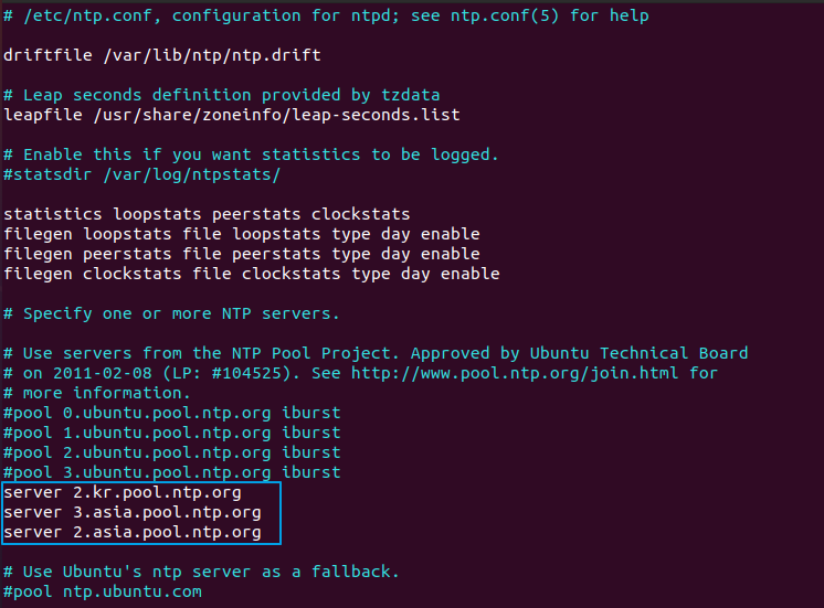 리눅스-우분투-ntp-rate-동기화