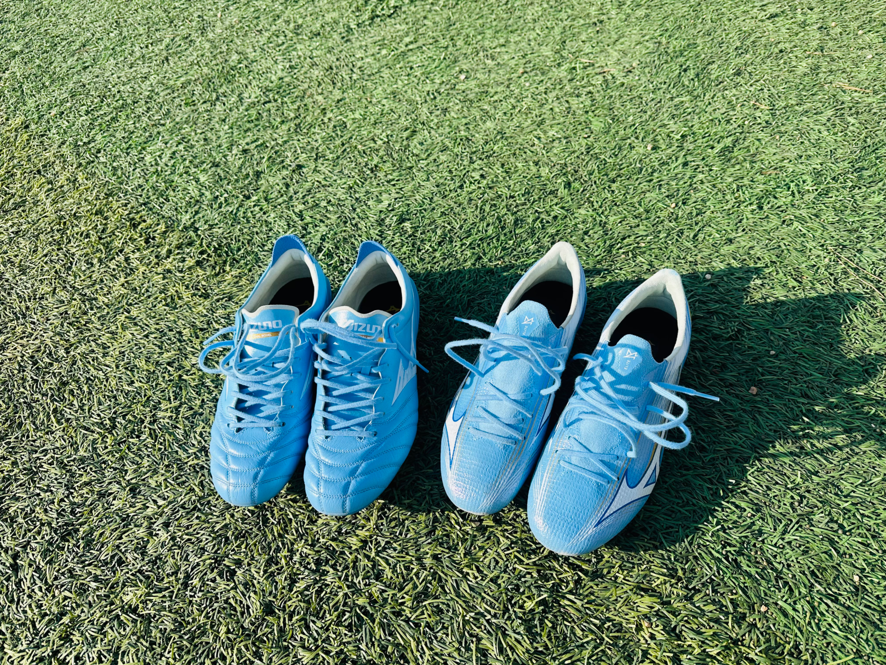 미즈노 모렐리아 네오 엘리트 vs 미즈노 알파 3 엘리트 비교