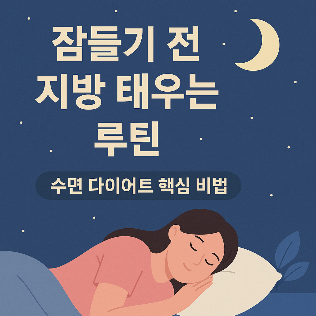 수면다이어트 핵심비법