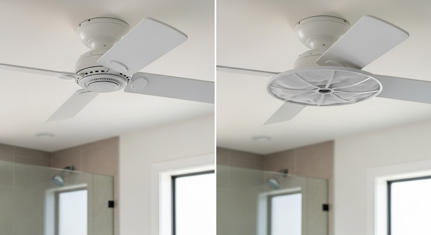 욕실 환풍기 먼지 제거하는 방법