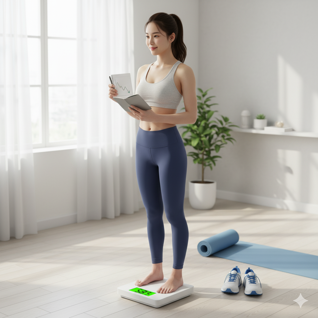 건강관리하는 여성